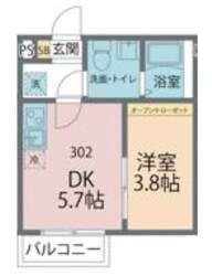 みずほ台駅 徒歩8分 3階の物件間取画像